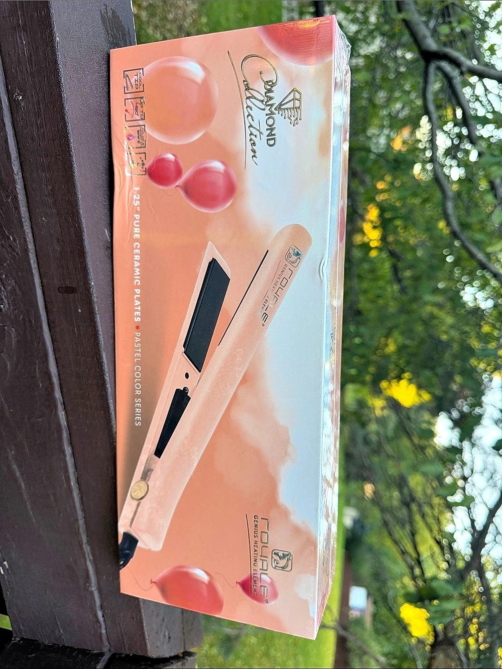 Diamond Flat Iron Flat Iron Pink NWT